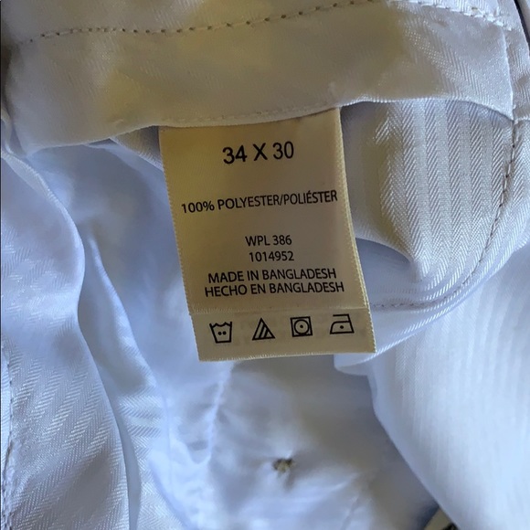 Pair of Creme Dress Pants 34x30 - Picture 4 of 6
